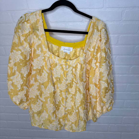 Anthropologie Yvonne Textured Buttondown sz S - Picture 5 of 9